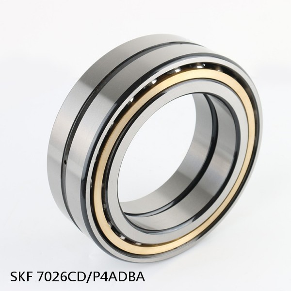 7026CD/P4ADBA SKF Super Precision,Super Precision Bearings,Super Precision Angular Contact,7000 Series,15 Degree Contact Angle