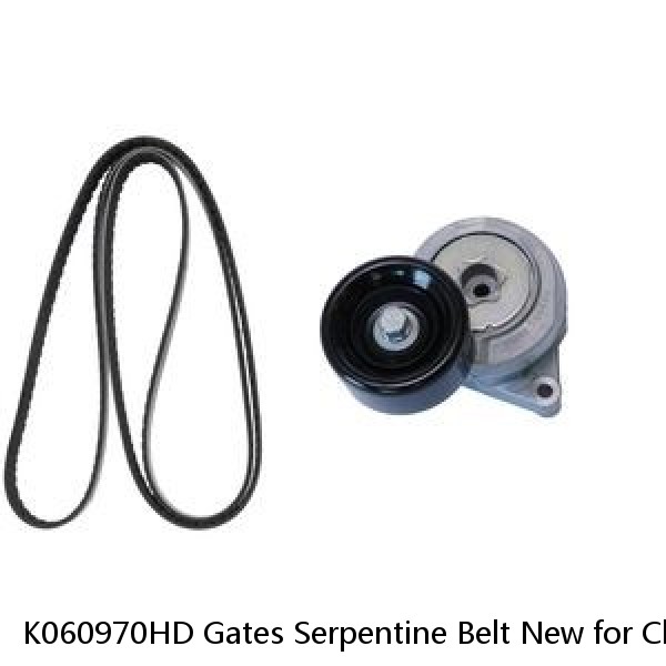 K060970HD Gates Serpentine Belt New for Chevy Suburban Express Van E150 E250