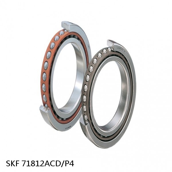 71812ACD/P4 SKF Super Precision,Super Precision Bearings,Super Precision Angular Contact,71800 Series,25 Degree Contact Angle