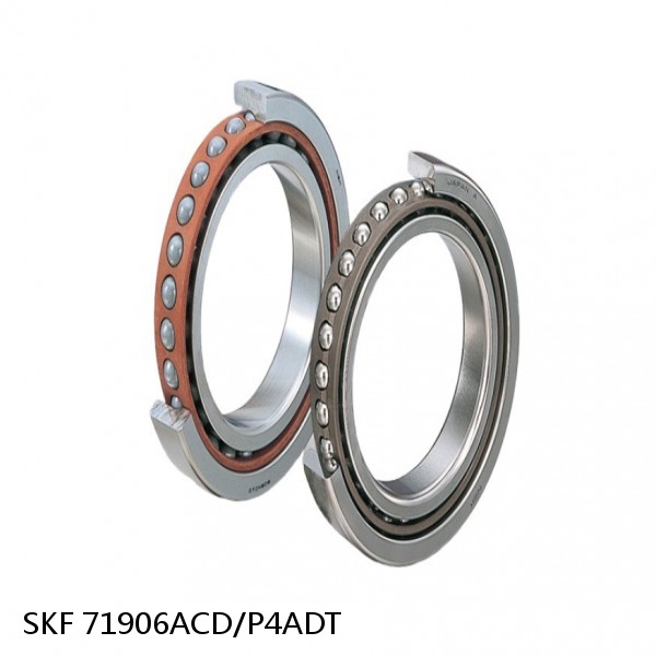 71906ACD/P4ADT SKF Super Precision,Super Precision Bearings,Super Precision Angular Contact,71900 Series,25 Degree Contact Angle