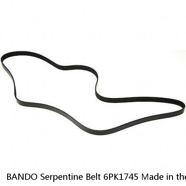 BANDO Serpentine Belt 6PK1745 Made in the USA OEM Quality #1 small image