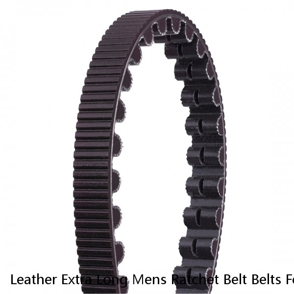 Leather Extra Long Mens Ratchet Belt Belts For Men Adjustable Automatic Buckle #1 small image