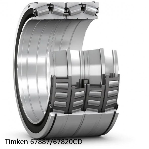 67887/67820CD Timken Tapered Roller Bearing Assembly #1 image