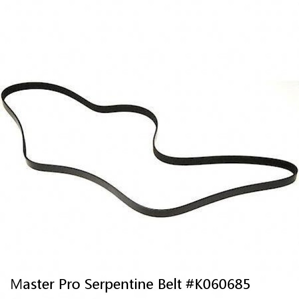 Master Pro Serpentine Belt #K060685 #1 image