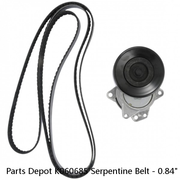 Parts Depot K060685 Serpentine Belt - 0.84" X 69.00" - 6 Ribs #1 image