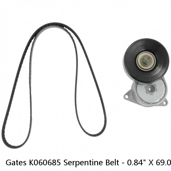 Gates K060685 Serpentine Belt - 0.84" X 69.00" - 6 Ribs #1 image