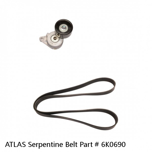 ATLAS Serpentine Belt Part # 6K0690 #1 image