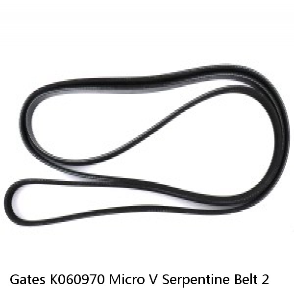 Gates K060970 Micro V Serpentine Belt 2  #1 image