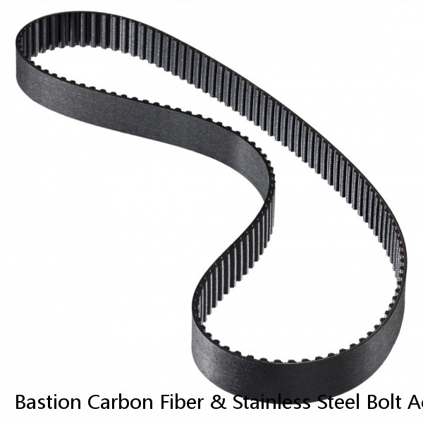 Bastion Carbon Fiber & Stainless Steel Bolt Action Ballpoint Pen New w/Belt Case #1 image